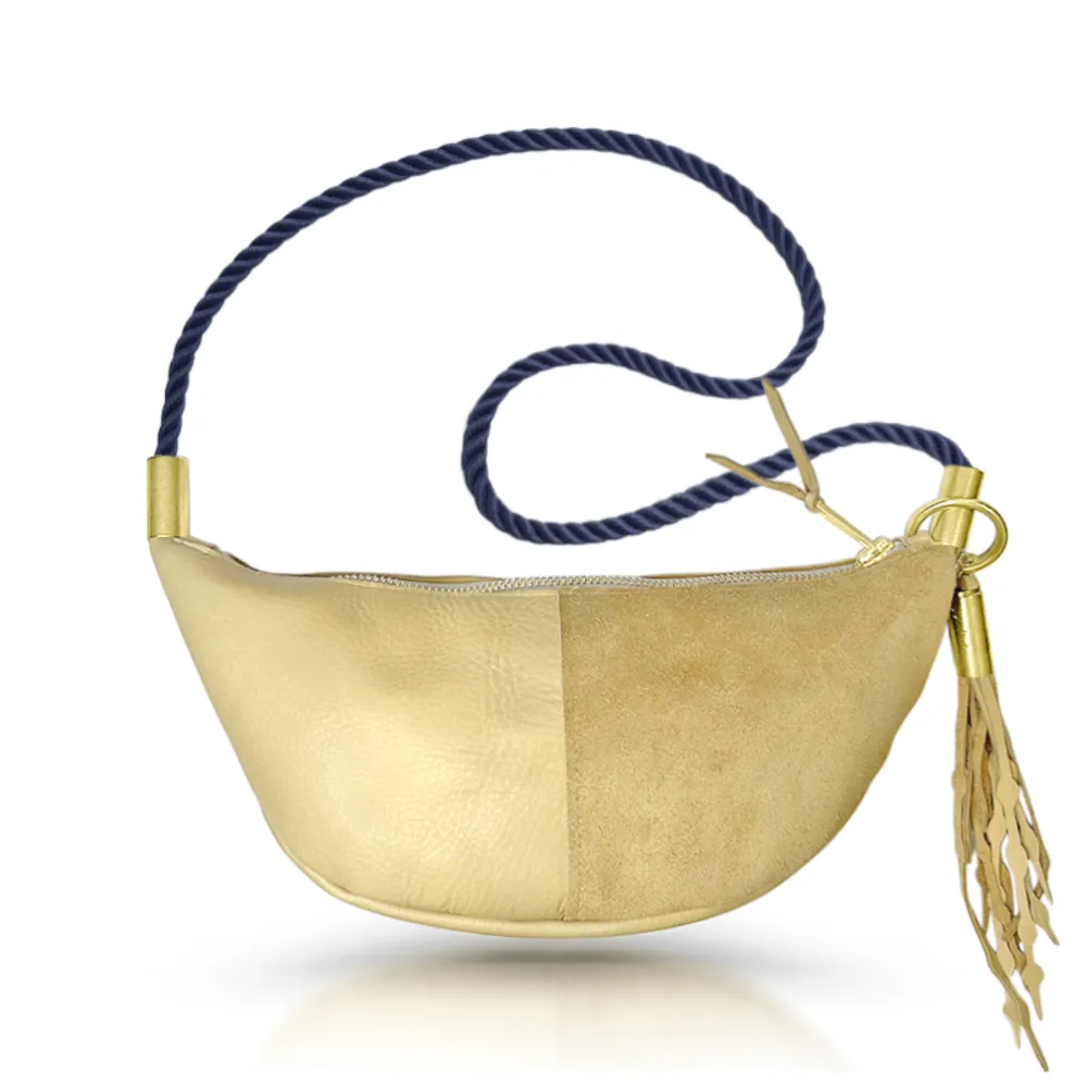 Sling Bag in Sand Leather