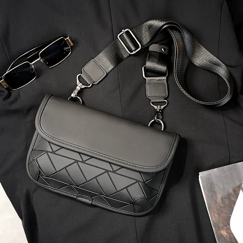 Sling Fashion Bag: Check Pattern, Crossbody Bag