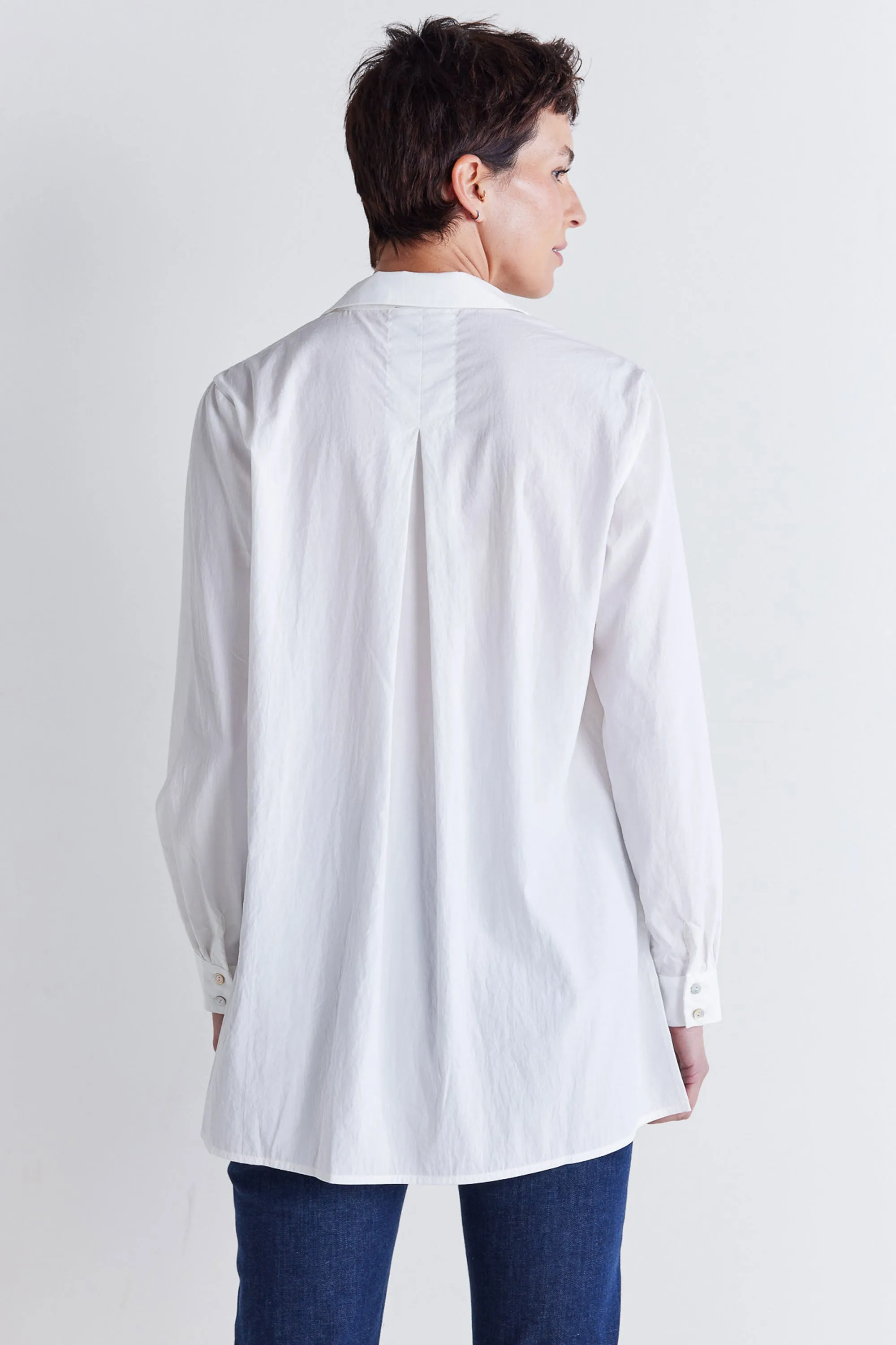 The Weekender Light Poplin Tunic