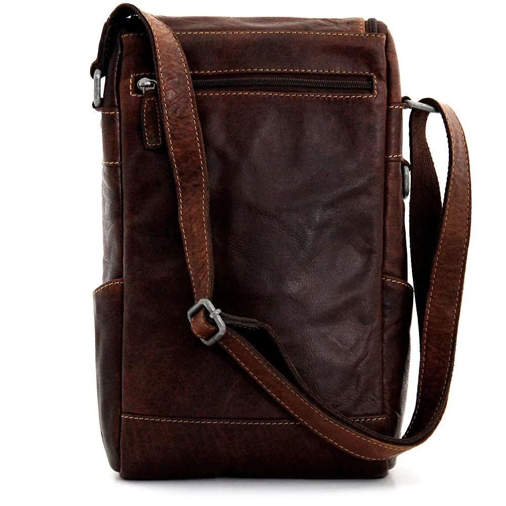 Voyager Crossbody Messenger & Wine Bag #7513