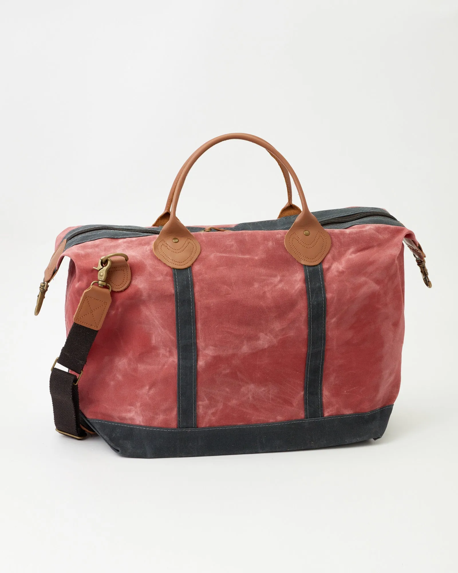 Waxed Weekender Tote