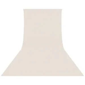 Wrinkle-Resistant Backdrop - Buttermilk White (9' x 20')