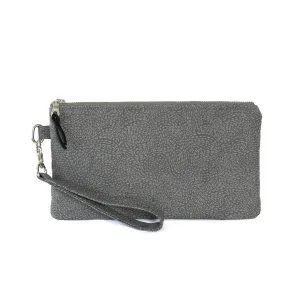 Wristlet Sewing Kit - Waved Charcoal